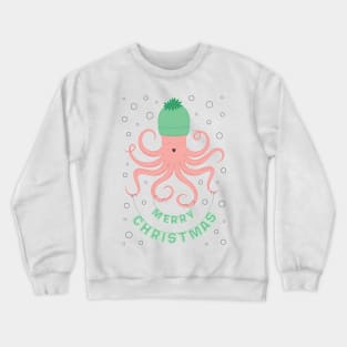 Christmas Octopus 2 Crewneck Sweatshirt